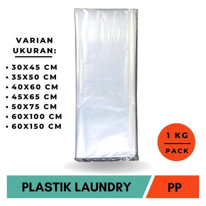 Plastik Laundry Kiloan PP - Grosir 25 Kg