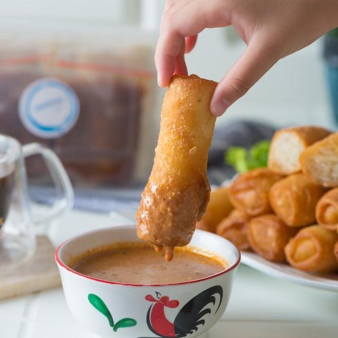 Risol bihun sambel kacang