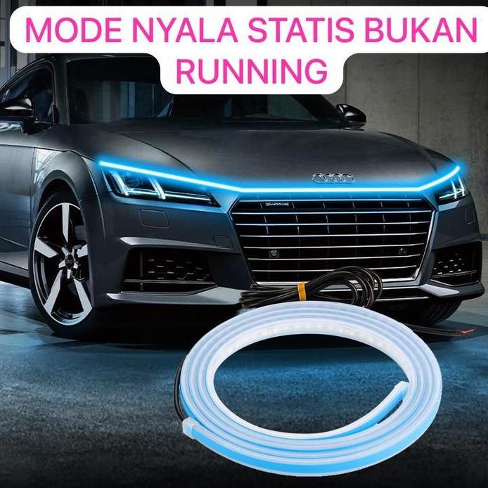 LAMPU DEKORASI LIS BODY MOBIL LAMPU ALIS 12 VOLT MOBIL LAMPU KAP MOBIL BUKAN RUNNING 1.5 METER Car