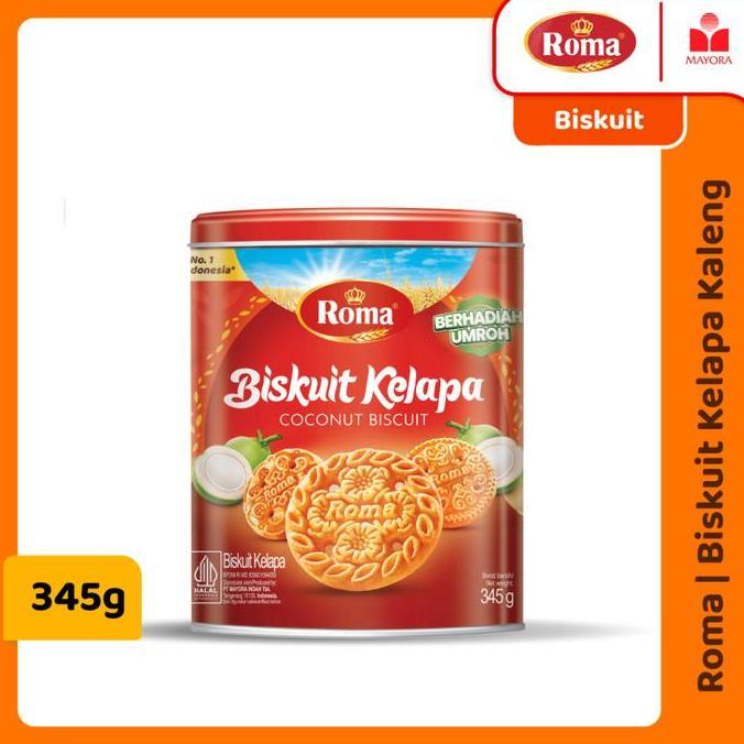 Roma Biskuit Kelapa Kaleng Festive