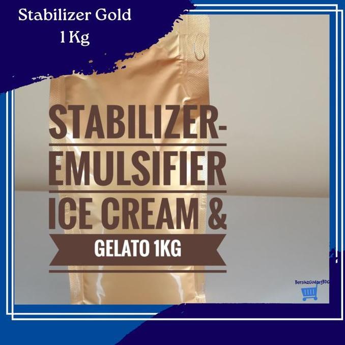 remonasyah.store - stabilizer-emulsifier es krim, ice cream gelato [gold] - 1 kg