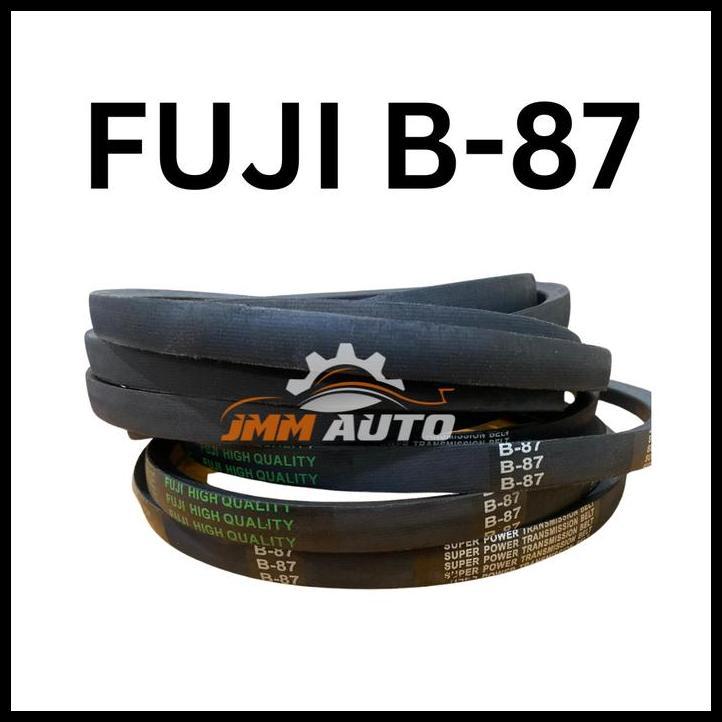 GRATIS ONGKIR VAN BELT / V BELT / FAN BELT VBELT FUJI B 87 B-87 B87 EXPORT QUALITY 