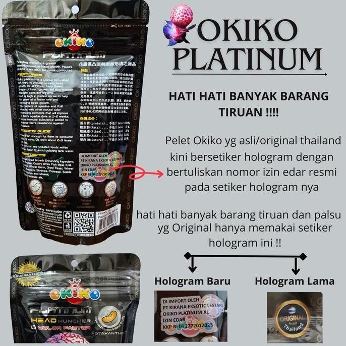 Okiko Platinum Head Huncher Louhan Size S M L XL