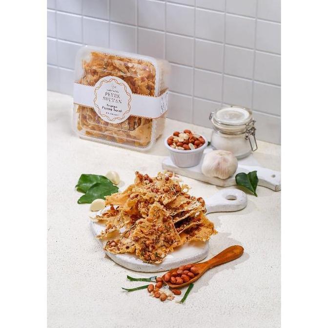 (READY JKT) [KHUSUS INSTAN & SAME DAY] Peyek Sultan Rempeyek Premium Semua Varian (Toples Jumbo) - K