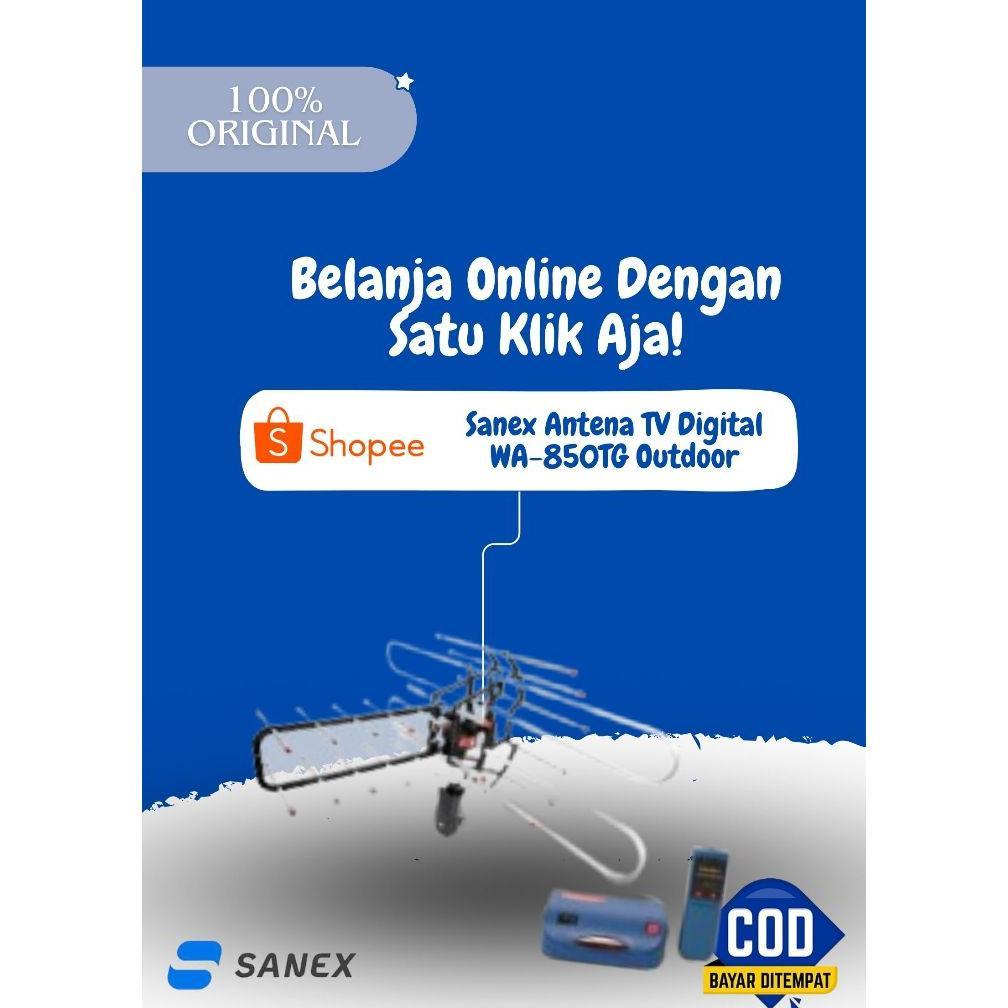 Sanex Antena TV Digital  Outdoor Remote Antena Tv Android Antena Tv Digital Antena  WA-850TG