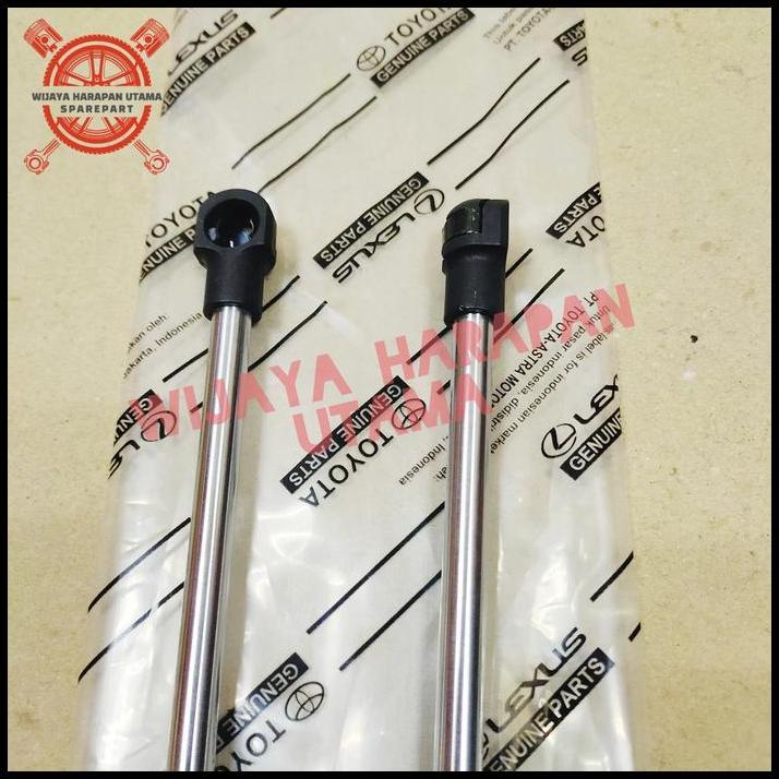 DISKON SHOCK KAP MESIN DEPAN HARRIER LEXUS RX HIDROLIK 2003-2012 ORIGINAL SET 