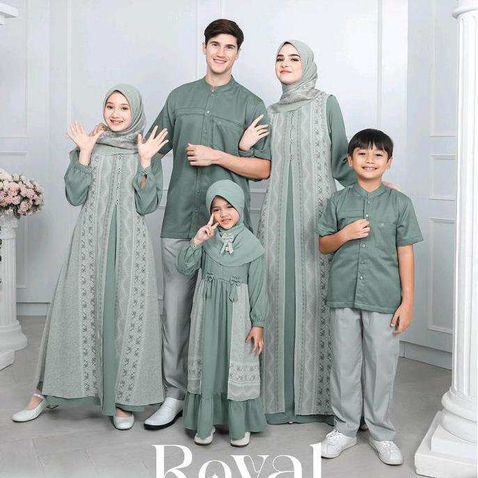 Terbaru, Sarimbit Ethica Royal 10 Mint Green