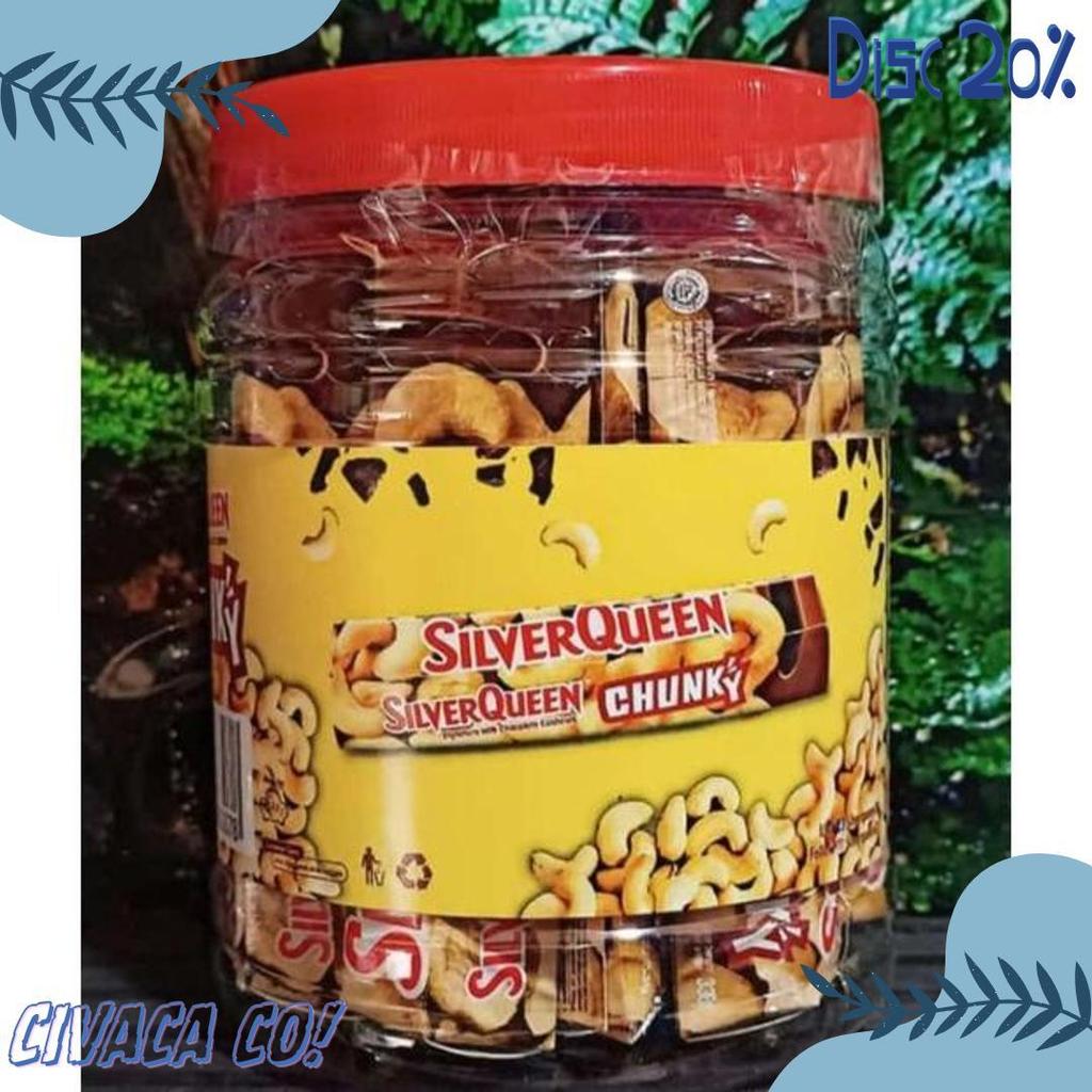 Coklat Silverqueen Chunky Bar Toples Dan Satuan