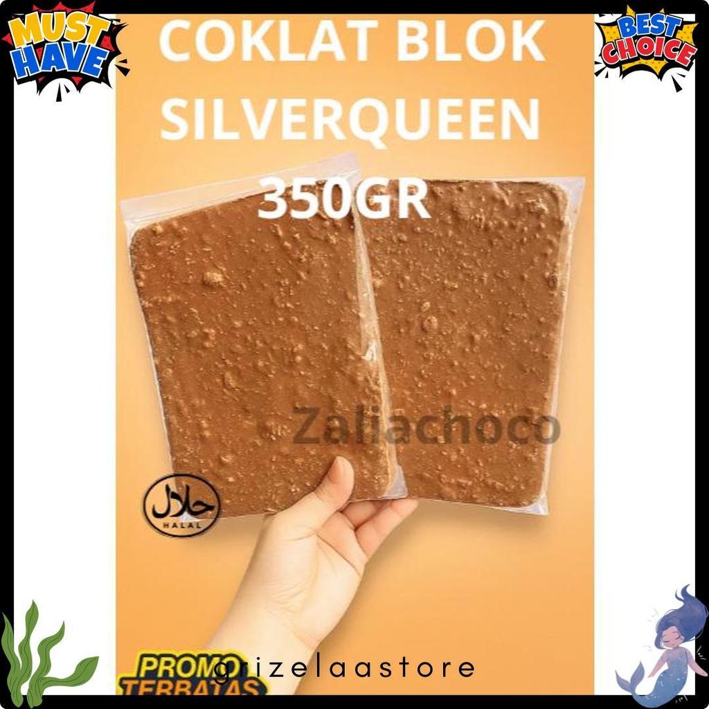 Coklat Blok Silverqueen 350Gram Cokelat Kiloan Mix Delfi