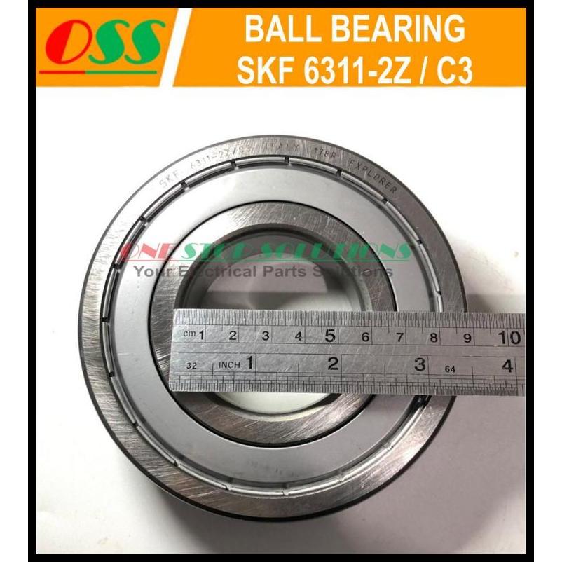 BEST DEAL BALL BEARING SKF 6311-2Z / C3 SKF 6311 2Z C3 