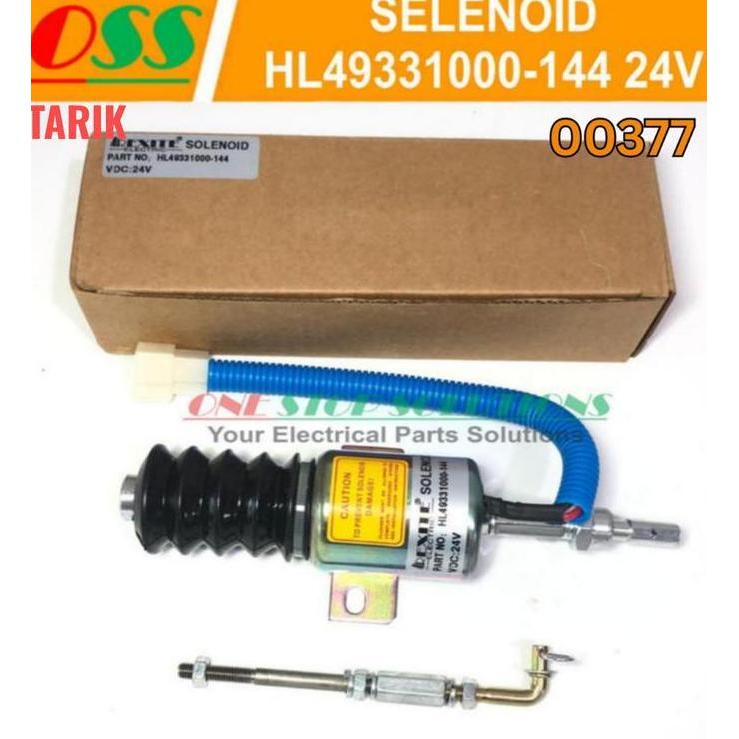 Selenoid Solenoid Hl49331000-144 24V Univ Untuk Genset Alat Berat
