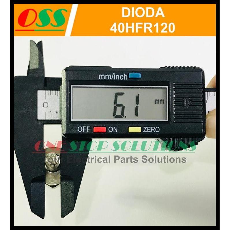 DISKON DIODA 40HFR120 STUD RECTIFIER DIODA BAUT 40A