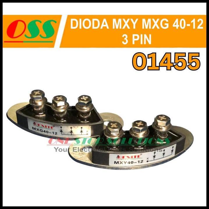 BEST DEAL DIODA DIODE MXG MXY 40-15 40-12 40A 3 PIN 1500V 
