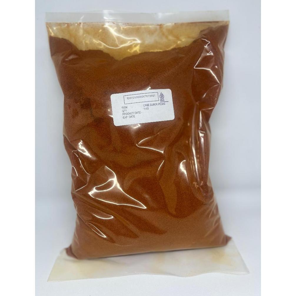 Cabe Bubuk  Pedas 1 kg /Cabe Bubuk Pedas Pure Asli 100%