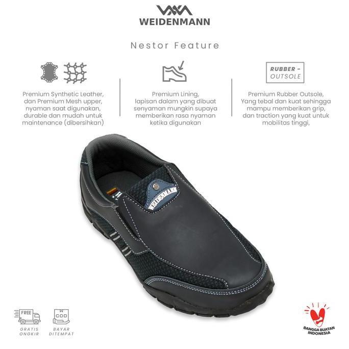 Sepatu Slip On Kasual Pria Weidenmann ( Walker 03 )