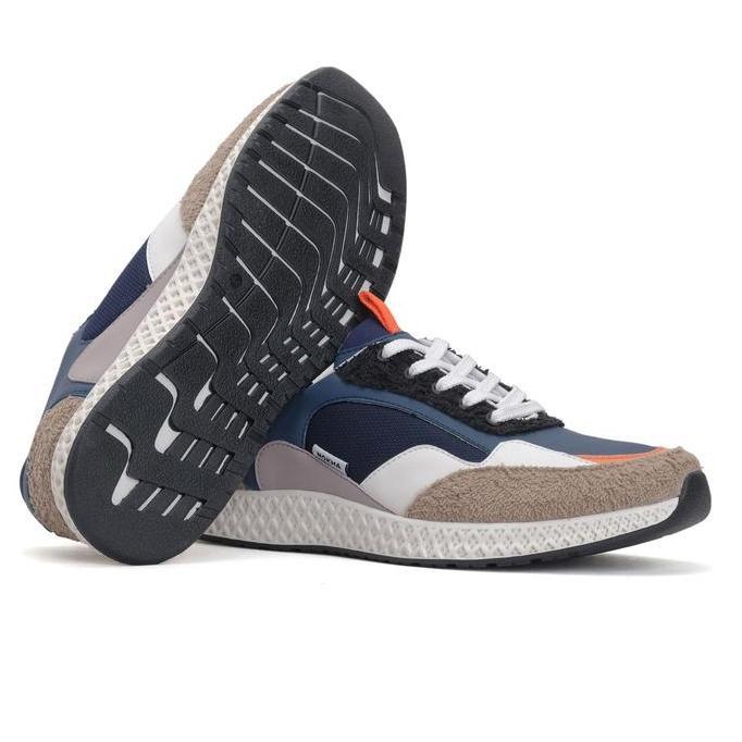 Nokha Sepatu Sneakers Namsan Navy Pria
