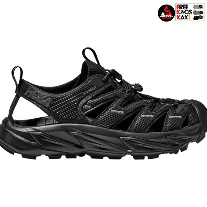 Sepatu Sandal Slop Hoka Hopara Triple Black