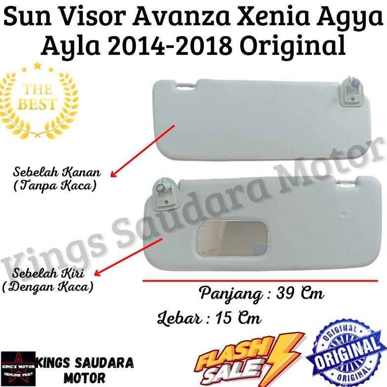Sun Visor Mobil Avanza Xenia Agya Ayla 2014-2018 Original