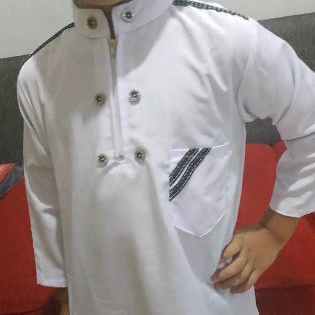 BESTPROMO JUBAH ANAK LAKI / JUBAH GAMIS ANAK LAKI / BAJU MUSLIM JUBAH GAMIS ANAK REMAJA /JUBAH ANAK 