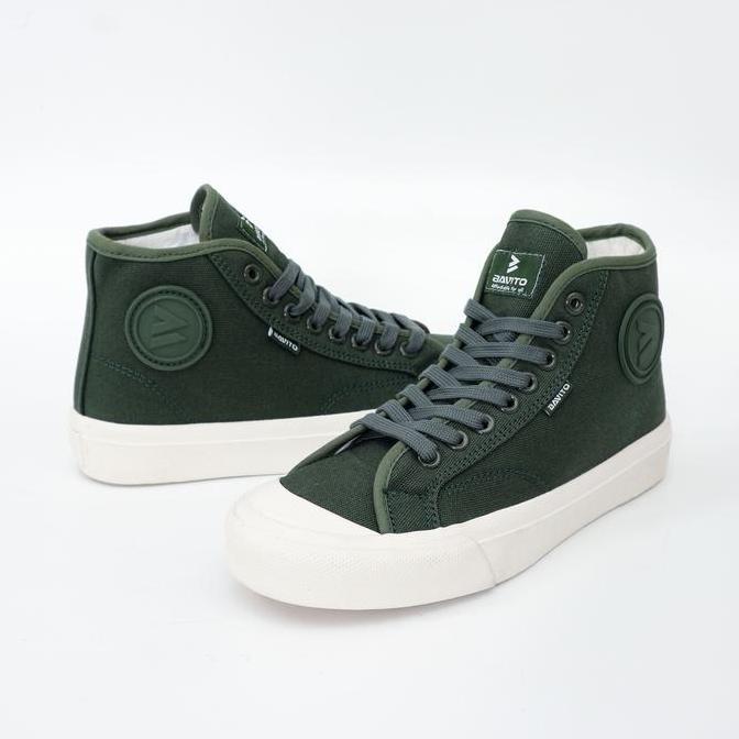 Bavito 36-44 Prastana Hh Army - Sepatu Sneakers Casual