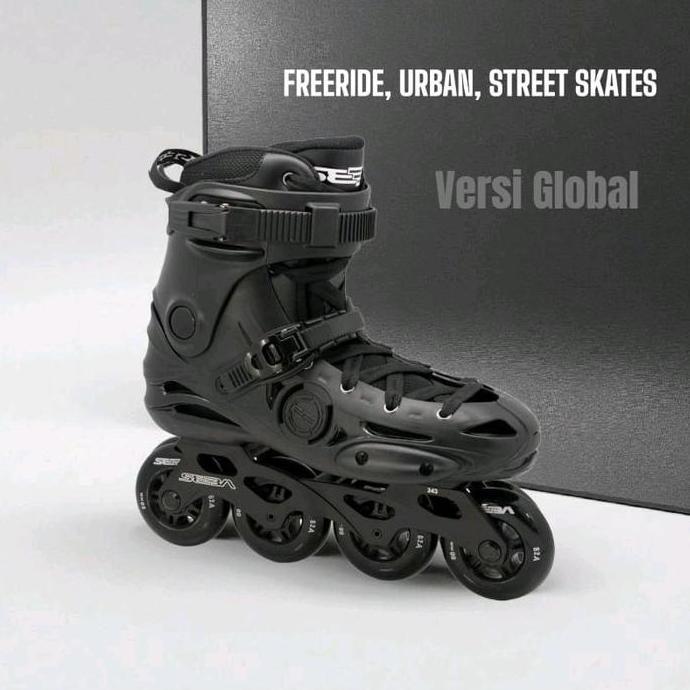 Terlaris Seba Sepatu Roda Dewasa E3 80 Premium Dengan Frame Smart Axle Flat & Banana Roda 80Mm 82A B