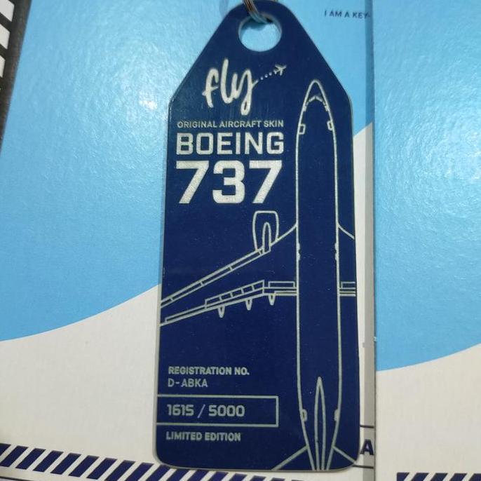 Aviation Tag TUI 737 luggage Tag