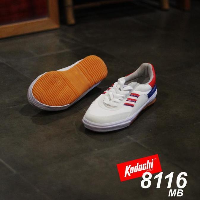 KOMBO EXTRA Kodachi Shoes 8116 merah biru 8116 MB  Casual Insole Biru Getzke