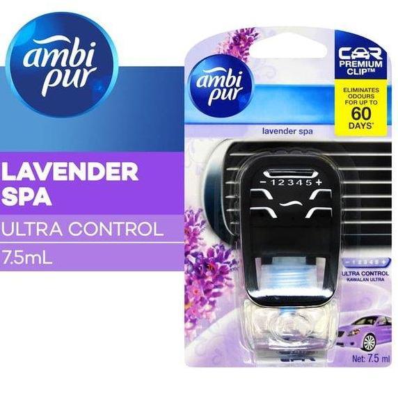 AmbiPur Pewangi Mobil Lavender Spa Ultra Control 7.5ml