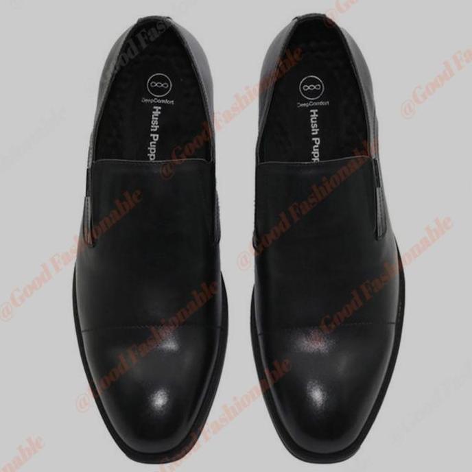 Sepatu Formal Hush Puppies Henley Slip On Sepatu Kulit Pria Orinal