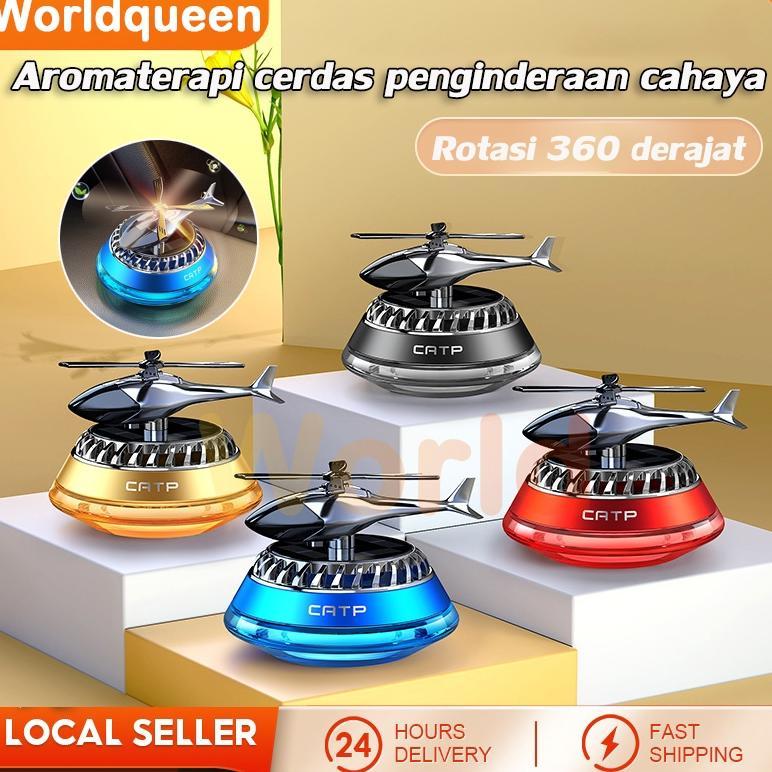 Aromaterapi Parfum Mobil / Helikopter Dekorasi Mobil / Hiasan Dashboard Mobil Pengharum Mobil Mewah 