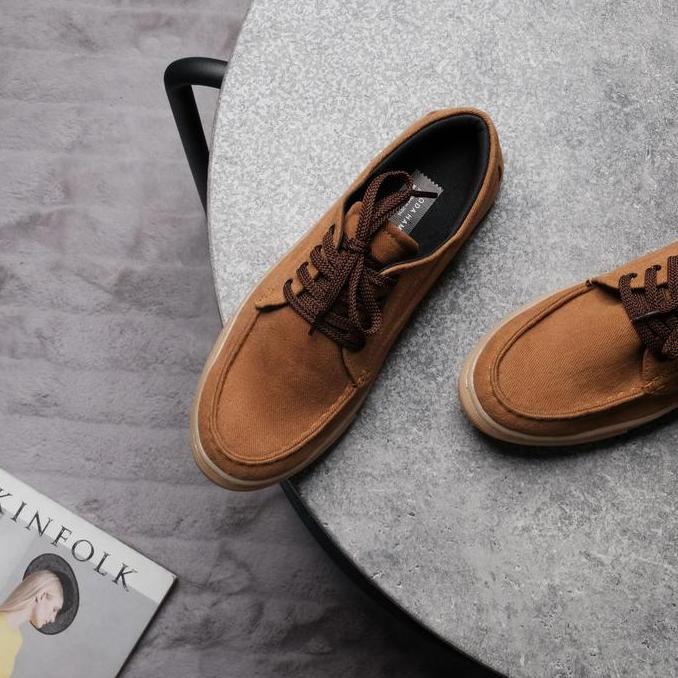 Zoda Hamartin Sepatu Pria JOYLAND V2 Tan/Gum