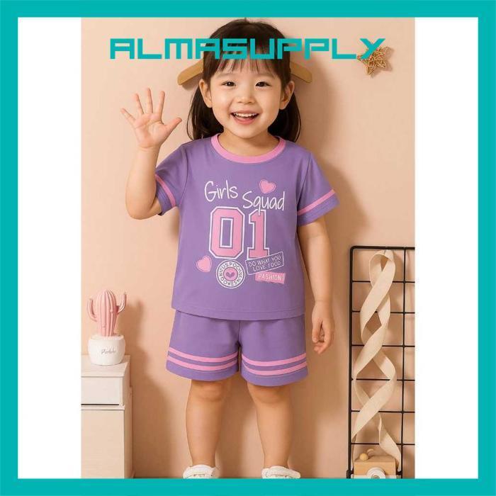 Er-90 Valmelo Setelan Anak Perempuan/Baju Anak Perempuan/Baju Bayi Perempuan Er-90