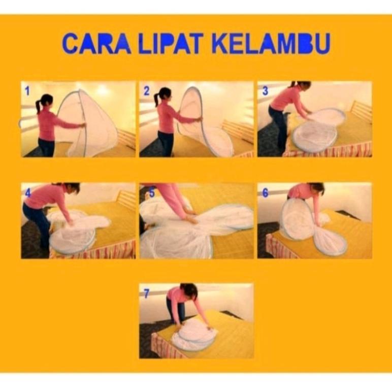 Kelambu Lipat Kelambu Dewasa Kelambu Tidur Anti Nyamuk