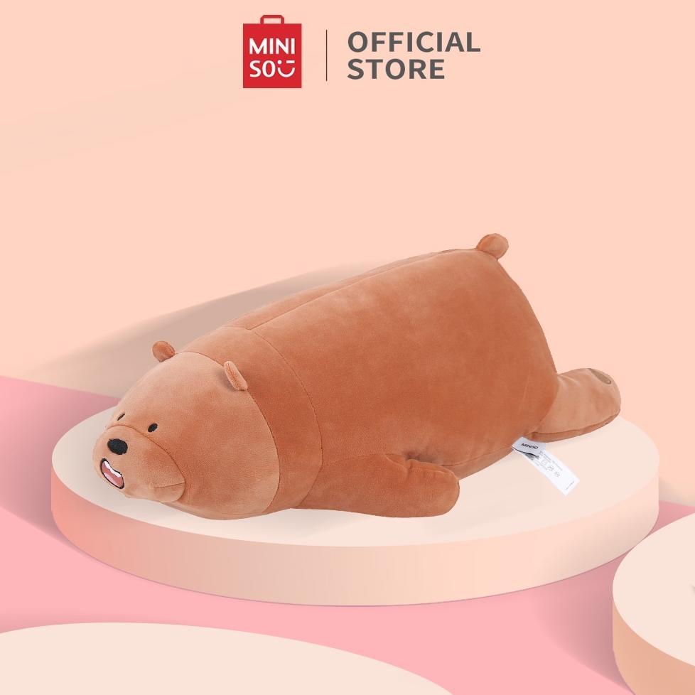 100% AMAN` MINISO TOY - MINISO X WE BARE BEAR BONEKA MEWAH MAINAN PLUSH TOY BONEKA BESAR 54CM/80CM B