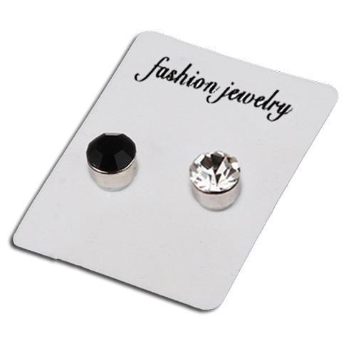 Limited` Warna Berlian Magnet Tanpa Lubang Telinga Anting-Anting Magnet Kuat Model Pria Dan Wanita T