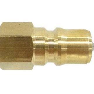 Nitto Kohki 3P-A Brass Plug Cupla 3/8" Female Thread Nbr Seal Restock!