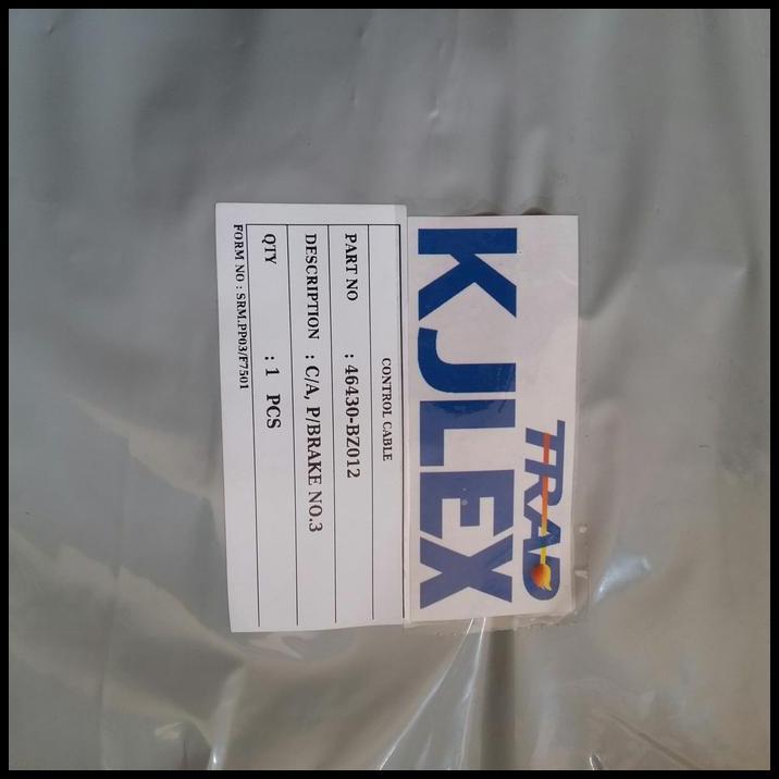 HOT DEAL KABEL REM TANGAN KIRI AVANZA ATAU XENIA 46430-BZ012 "KJLEX" 