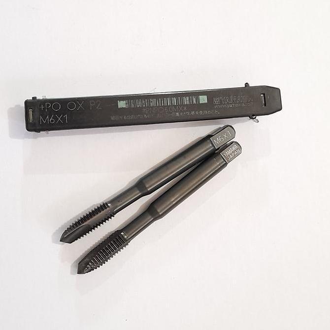Tap M6 X 1 Seken. Tap M6X1 Bekas. Tap Mesin M6 . Treadmill M6 X 1 Baru