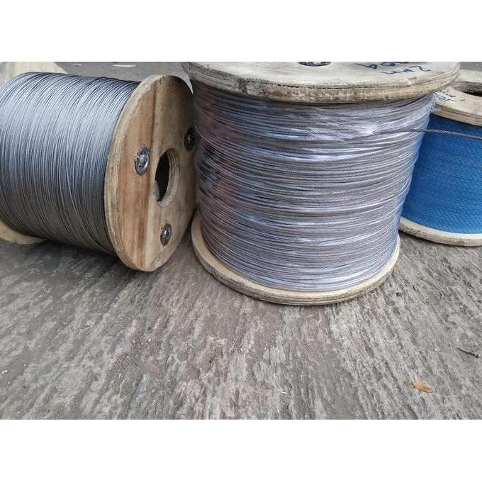 Kawat Seling Tali Besi Stainless Steel Murni 1.5 Mm Anti Karat Sling Terbaru