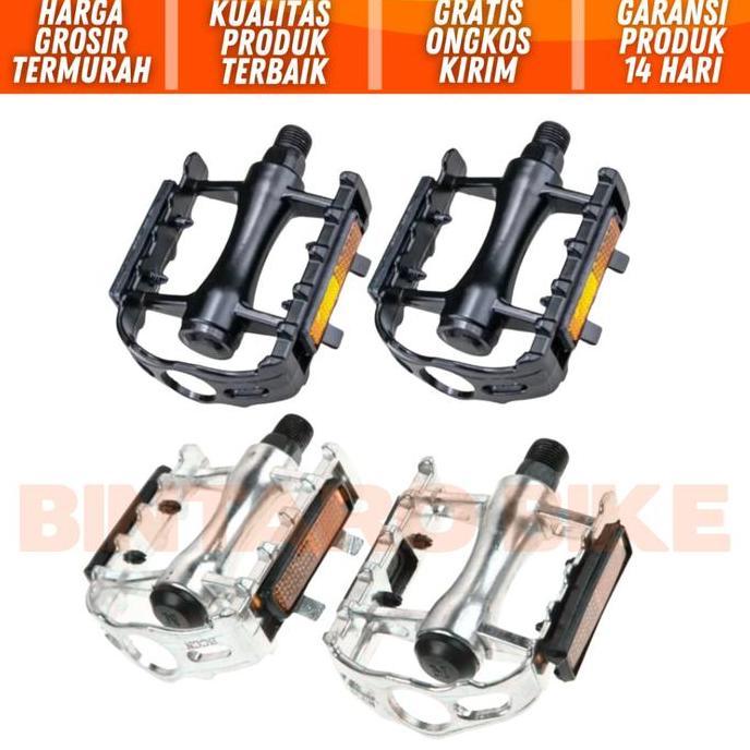Pedal Sepeda Alloy PDA08 DU Bearing Sepeda MTB Roadbike Fixie BMX Federal Commuter bike Minion Miniv