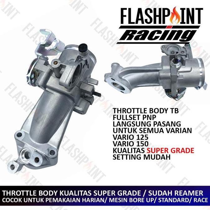 TERLARIS THROTTLE BODY TB REAMER VARIO 125 VARIO 150 BARU VARIO FI FUEL