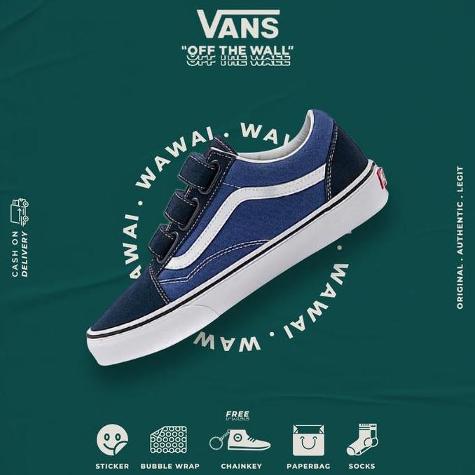 Vans Old Skool Velcro Classic Navy