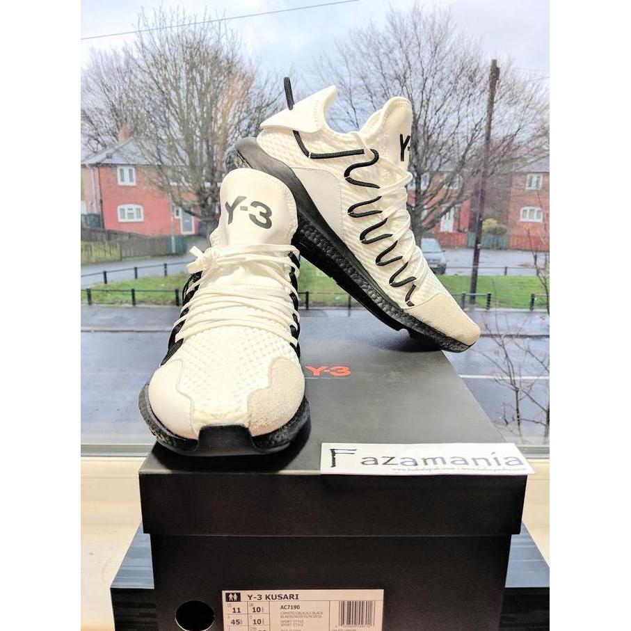 SEPATU ADIDAS Y-3 Y3 KUSARI WHITE