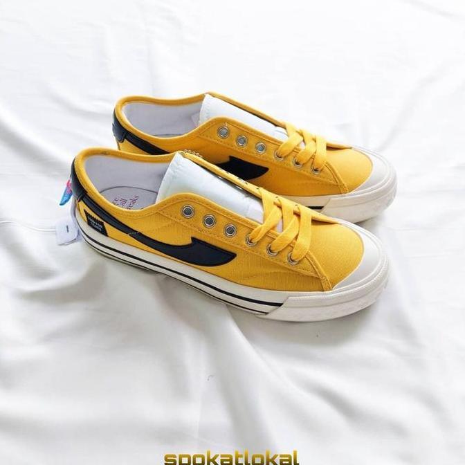 Sepatu Compass X Unkl 347 Low Desain No.8 Yellow Size 39