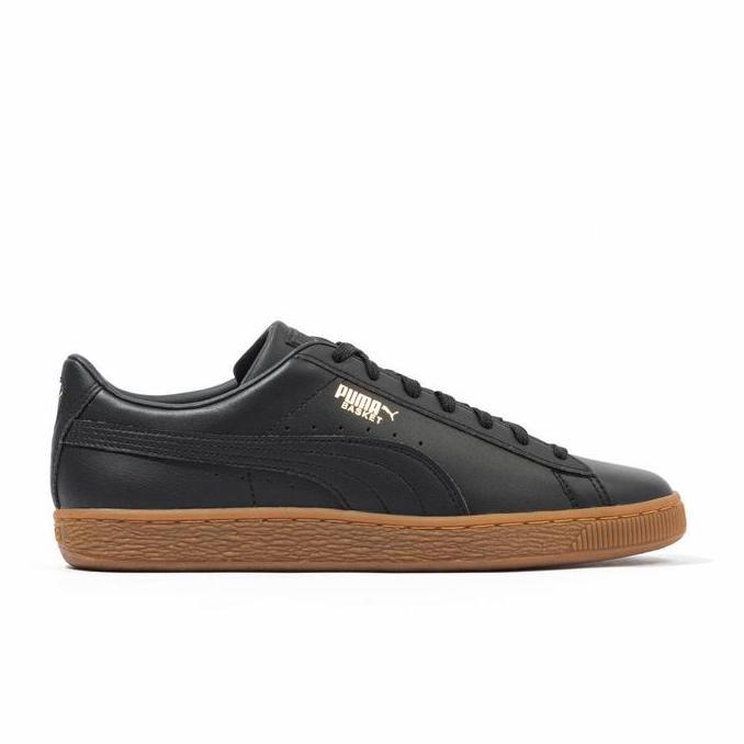 PUMA BASKET GUM XXI LEATHER - BLACK