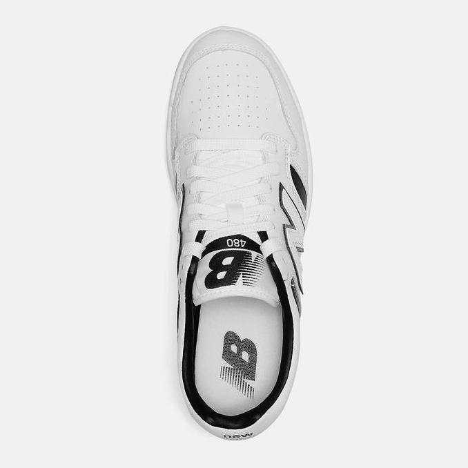 New Balance 480 White Black