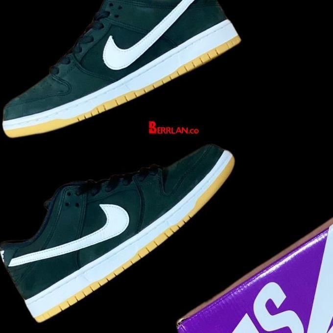 Nike SB DunkLowBlackGum 100% ORINAL
