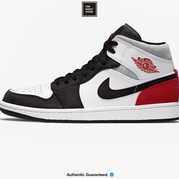 NIKE AIR JORDAN 1 MID SE UNION BLACK TOE