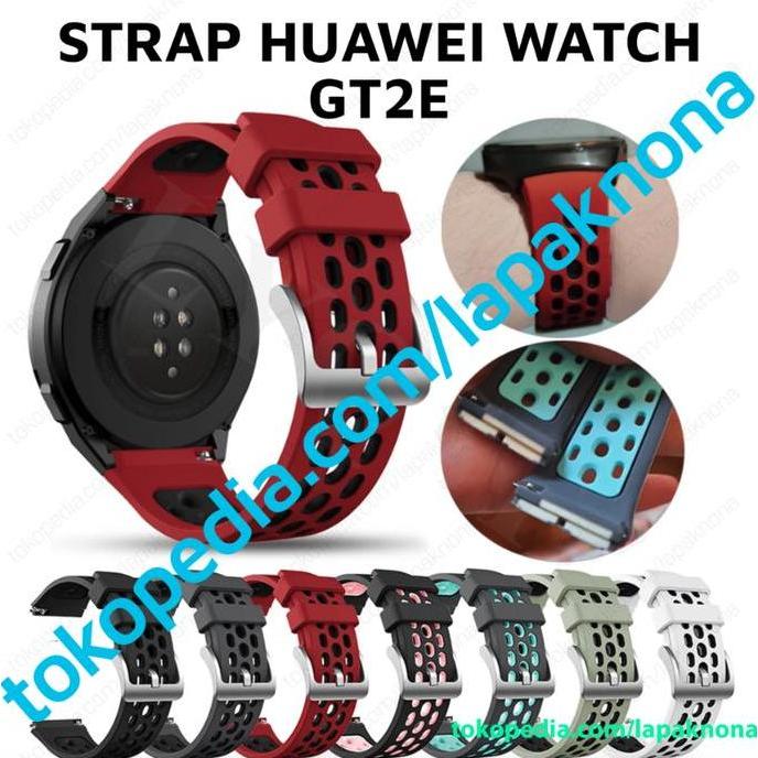 ORIGINAL STRAP HUAWEI WATCH GT2e GT 2E 46MM TALI JAM SILICONE