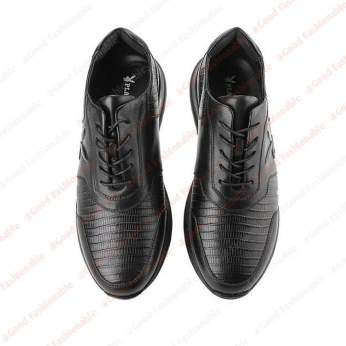 Sepatu PLAYBOY Cappone Sneakers Pria Bahan Leather